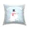 Stupell Industries Having A Meltdown Snowman Throw Pillow